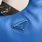 Replica Prada 1BA384 Prada Soft Padded Nappa Leather Mini Bag Light Blue38547 - Image 3