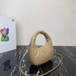 Replica Prada 1BA384 Prada Soft Padded Nappa Leather Mini Bag Tan38549 - Image 2