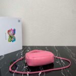 Replica Prada 1BA384 Prada Soft Padded Nappa Leather Mini Bag Pink38548 - Image 4