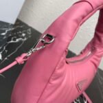 Replica Prada 1BA384 Prada Soft Padded Nappa Leather Mini Bag Pink38548 - Image 5