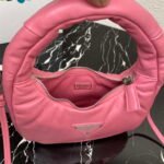 Replica Prada 1BA384 Prada Soft Padded Nappa Leather Mini Bag Pink38548 - Image 7