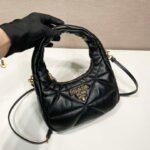 Replica Prada 1BA384 Nappa-leather mini bag with topstitching38544