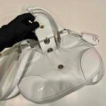 Replica Prada 1BA368 Moon padded patent leather bag White38542 - Image 5