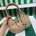 Replica Prada 1BA368 Moon padded nappa-leather bag Apricot38538 - Image 2