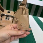 Replica Prada 1BA368 Moon padded nappa-leather bag Apricot38538 - Image 3