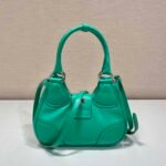 Replica Prada 1BA368 Moon padded nappa-leather bag Green38540 - Image 2