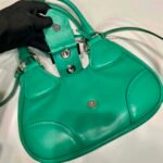 Replica Prada 1BA368 Moon padded nappa-leather bag Green38540 - Image 3