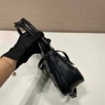 Replica Prada 1BA368 Moon padded nappa-leather bag Black38539 - Image 4