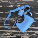 Replica Prada 1BH204 Prada Re-Edition 2005 Nylon Bag Blue38759 - Image 3