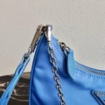 Replica Prada 1BH204 Prada Re-Edition 2005 Nylon Bag Blue38759 - Image 6