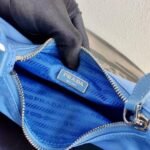 Replica Prada 1BH204 Prada Re-Edition 2005 Nylon Bag Blue38759 - Image 7