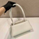 Replica Prada 1BA368 Leather mini-bag Bag White38537