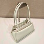 Replica Prada 1BA368 Leather mini-bag Bag White38537 - Image 2
