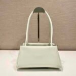 Replica Prada 1BA368 Leather mini-bag Bag White38537 - Image 3