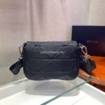 Replica Prada 1BD292 Prada Three In One Nylon Shoulder Bag Black38627 - Image 3