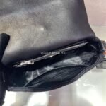 Replica Prada 1BD292 Prada Three In One Nylon Shoulder Bag Black38627 - Image 7