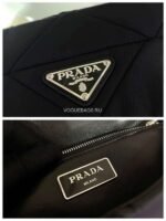 Replica Prada 1BD292 Prada Three In One Nylon Shoulder Bag Black38627 - Image 8
