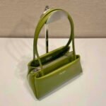 Replica Prada 1BA368 Leather mini-bag Bag Green38534 - Image 2