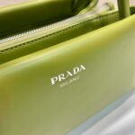 Replica Prada 1BA368 Leather mini-bag Bag Green38534 - Image 4
