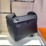Replica Prada 2VH125 Prada Leather Shoulder Bag Black39226 - Image 3