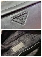 Replica Prada 2VH125 Prada Leather Shoulder Bag Black39226 - Image 9