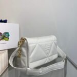 Replica Prada Padded nappa leather shoulder bag 1BD306 Beige40251 - Image 2