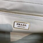 Replica Prada Padded nappa leather shoulder bag 1BD306 Beige40251 - Image 8