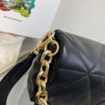 Replica Prada Padded nappa leather shoulder bag 1BD306 Black40269 - Image 5