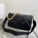 Replica Prada Padded nappa leather shoulder bag 1BD306 Black40269 - Image 6