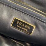Replica Prada Padded nappa leather shoulder bag 1BD306 Black40269 - Image 8