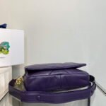 Replica Prada Padded nappa leather shoulder bag 1BD306 Purple40291 - Image 3