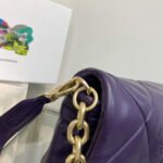 Replica Prada Padded nappa leather shoulder bag 1BD306 Purple40291 - Image 4