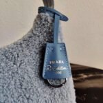 Replica Prada 1NE515 Re Edition 2000 Shearling Mini Bag Blue39087 - Image 5