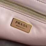 Replica Prada Padded nappa leather shoulder bag 1BD306 Pink40290 - Image 7
