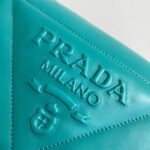 Replica Prada Padded nappa leather shoulder bag 1BD306 Green40270 - Image 3