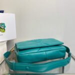 Replica Prada Padded nappa leather shoulder bag 1BD306 Green40270 - Image 4