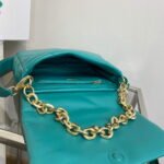 Replica Prada Padded nappa leather shoulder bag 1BD306 Green40270 - Image 7