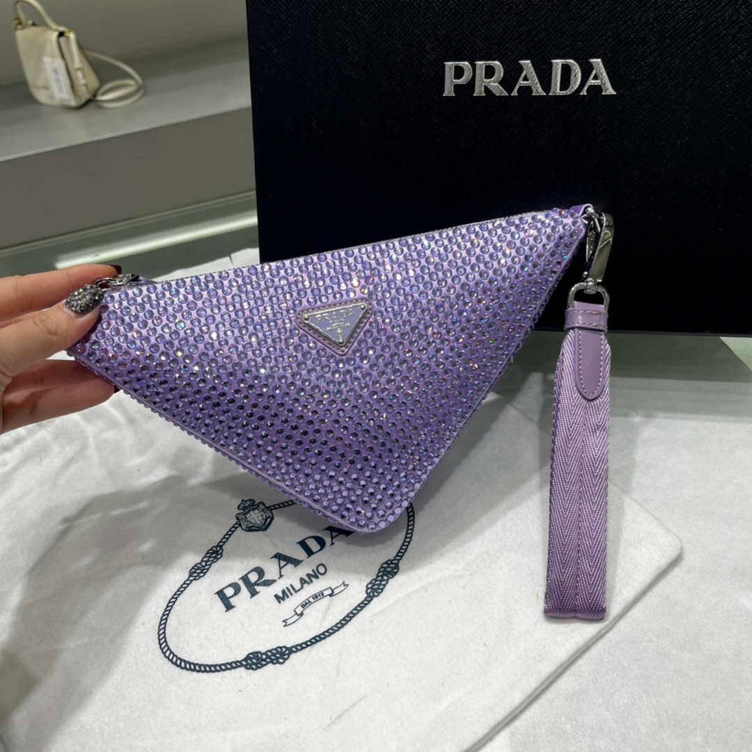 65324dcdf27a6.jpg Replica Prada 1NE039 Crystal-studded satin pouch Purple39018 - Image 1