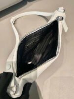 Replica Prada 1NQ043 Triangle leather pouch White39247 - Image 7