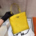 Replica Prada 1BA252 Nylon Handbag Yellow38535 - Image 2