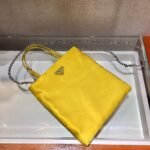 Replica Prada 1BA252 Nylon Handbag Yellow38535 - Image 4