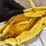 Replica Prada 1BA252 Nylon Handbag Yellow38535 - Image 7