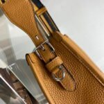 Replica Prada Leather hobo bag 1BC073 Tan39316 - Image 5