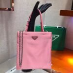 Replica Prada 1BA252 Nylon Handbag Pink38533