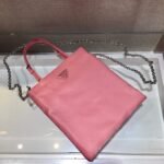 Replica Prada 1BA252 Nylon Handbag Pink38533 - Image 4
