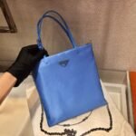 Replica Prada 1BA252 Nylon Handbag Blue38531 - Image 2