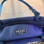 Replica Prada 1BA252 Nylon Handbag Blue38531 - Image 8