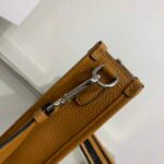Replica Prada 1BH191 Leather mini shoulder bag tan38649 - Image 5