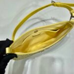 Replica Prada 1BC169 Prada Cleo satin bag with appliqués Yellow38588 - Image 7