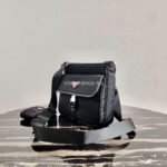 Replica Prada 2VH110 Nylon Cross Body Bag Black39127